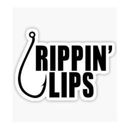 Rippin Lips Fishing Vinyl Decal Sticker - DecalsHouse