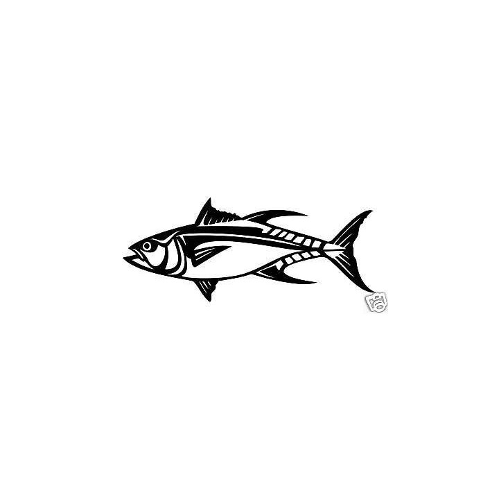 Salmon Vinyl Decal Sticker V15 - DecalsHouse