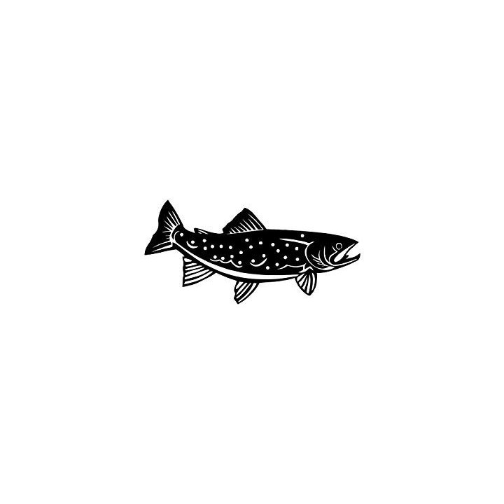 Speckled Sea Trout Vinyl Decal Sticker V2 - DecalsHouse
