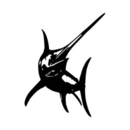 Swordfish Stickers – Deep Sea Fishing Decals (2-Pack)