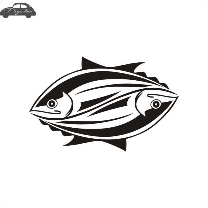 Tuna Vinyl Decal Sticker V12 - DecalsHouse