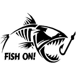 Wahoo Vinyl Decal Sticker V4 - DecalsHouse
