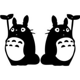 My Neighbor Totoro Stickers – Studio Ghibli Decals (2-Pack)