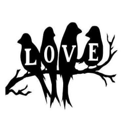 Love Bird Vinyl Decal Sticker - DecalsHouse
