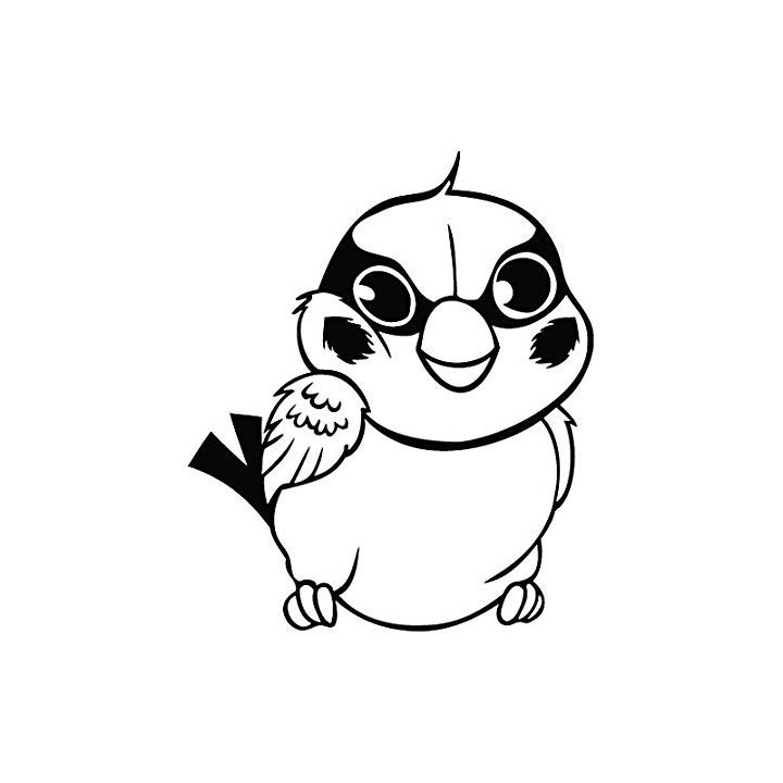 Sparrow Bird Vinyl Decal Sticker V10 - DecalsHouse