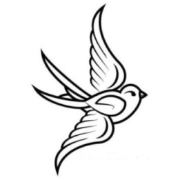 Sparrow Bird Vinyl Decal Sticker V9 - DecalsHouse