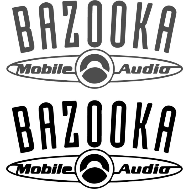 Buy Bazooka Audio Decal Sticker Online