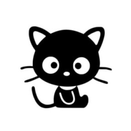 Cute Kitty Cat Sticker Vinyl Decal - DecalsHouse