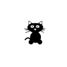 Dazed Cat Sticker Vinyl Decal - DecalsHouse