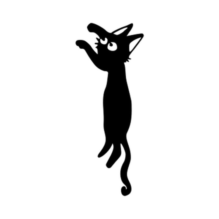 Peeping Cat Sticker Vinyl Decal - DecalsHouse