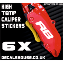 AUDI R8 Caliper Stickers Kit Vinyl Decals Stencils