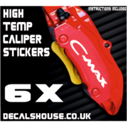 FORD CMAX Caliper Stickers Kit Vinyl Decals Stencils