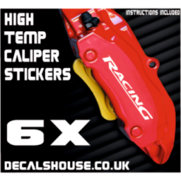 FORD RACING Caliper Stickers Kit Vinyl Decals Stencils