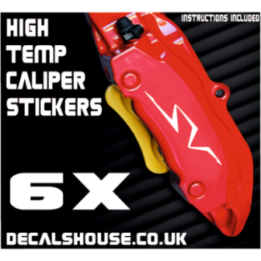 GOLF SV Caliper Stickers Kit Vinyl Decals Stencils