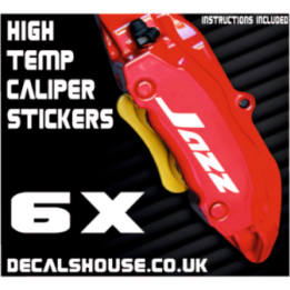 Honda Jazz Brake Caliper Stickers – Jazz Sport Crosstar e:HEV (6-Pack)