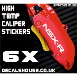 HONDA NSX R Caliper Stickers Kit Vinyl Decals Stencils