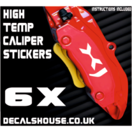 JAGUAR XJ Caliper Stickers Kit Vinyl Decals Stencils