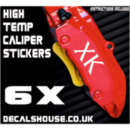 JAGUAR XK Caliper Stickers Kit Vinyl Decals Stencils