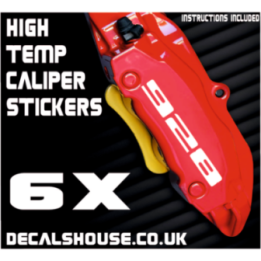 PORSCHE 928 Caliper Stickers Kit Vinyl Decals Stencils