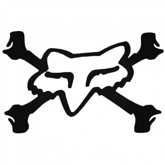 2x Fox Racing Crossbones...