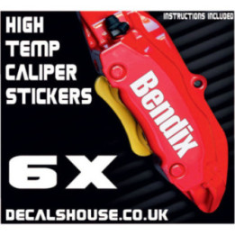 Bendix Caliper Stickers Kit Vinyl Decals Stencils