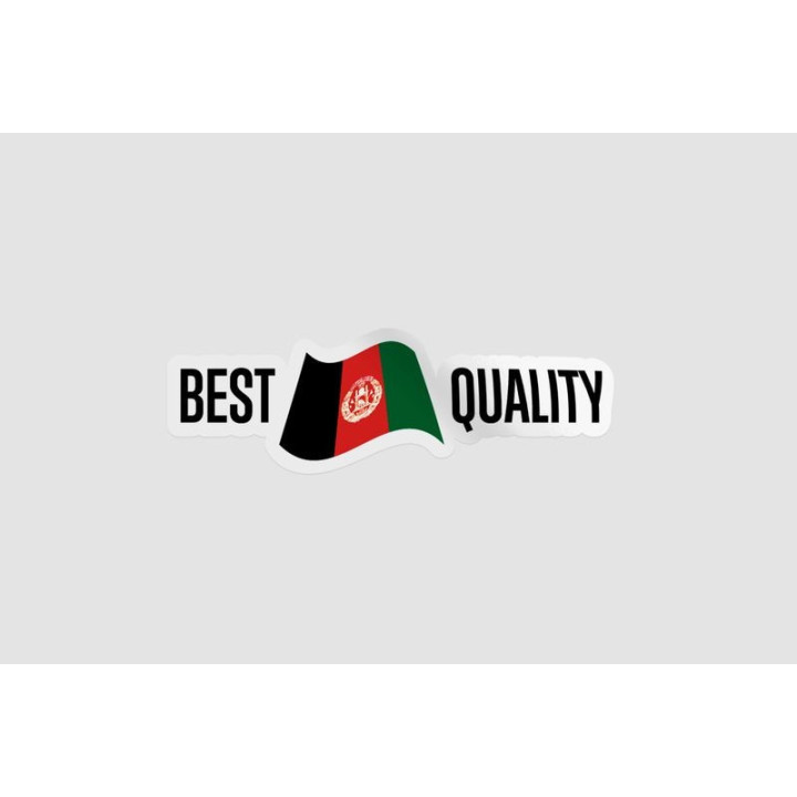 Afghanistan Made In Quality Style 2 Sticker - DecalsHouse