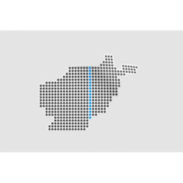 Afghanistan Map Sticker - DecalsHouse