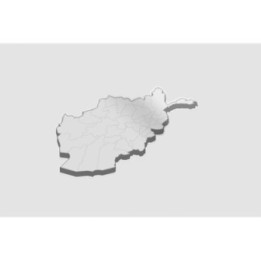 Afghanistan Map Style 3 Sticker - DecalsHouse