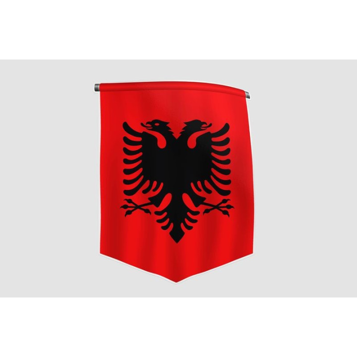 Albania Flag Sticker - DecalsHouse