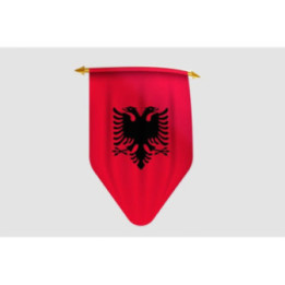 Albania Flag Style 12 Sticker - DecalsHouse