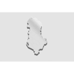 Albania Map Sticker - DecalsHouse