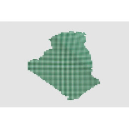 Algeria Map Style 4 Sticker - DecalsHouse