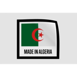 Algeria Premium Quality Made In Style 10 Sticker - DecalsHouse