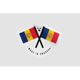 Andorra Quality Made In Style 2 Sticker - DecalsHouse
