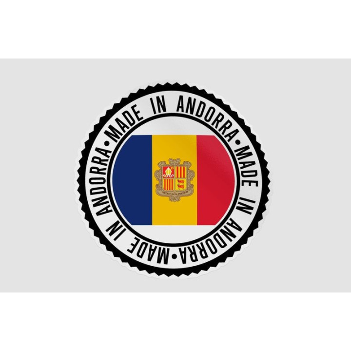 Andorra Quality Made In Style 5 Sticker - DecalsHouse