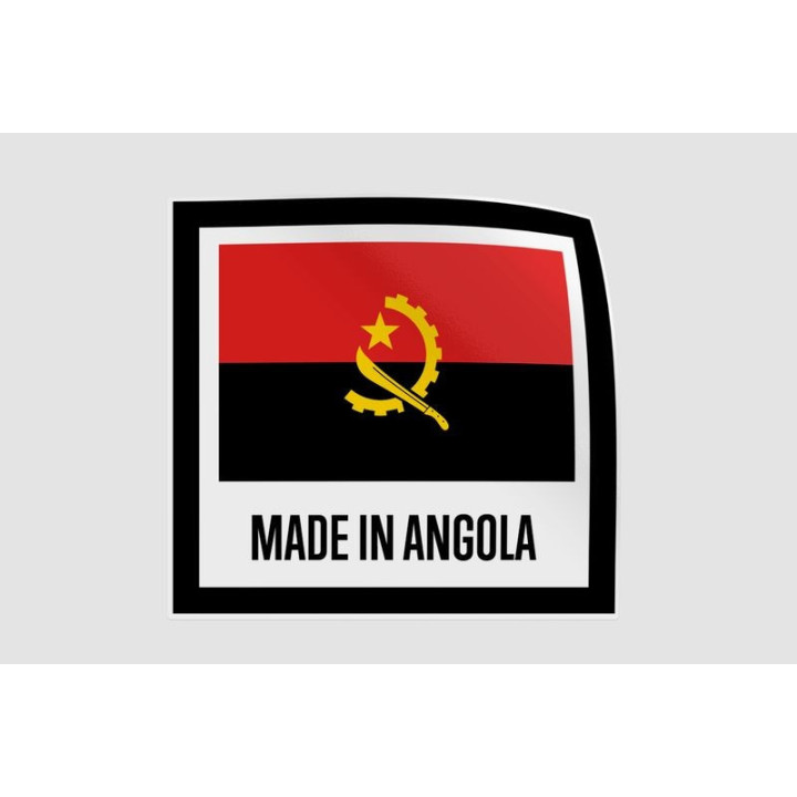 Angola Quality Made In Style 4 Sticker - DecalsHouse