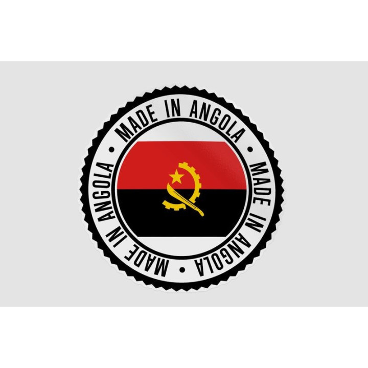 Angola Quality Made In Style 5 Sticker - DecalsHouse