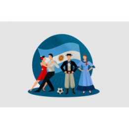 Argentina Culture Sticker - DecalsHouse