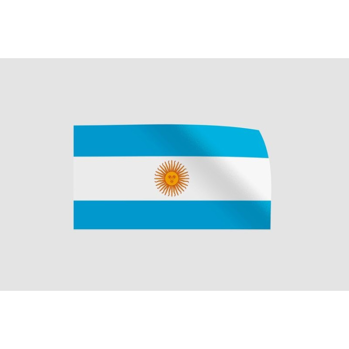 Argentina Flag Sticker - DecalsHouse