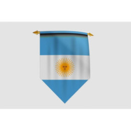 Argentina Flag Style 7 Sticker - DecalsHouse
