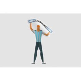 Argentina Football Fan Style 2 Sticker - DecalsHouse