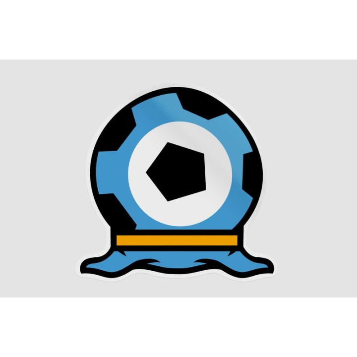 Argentina Soccer Supporter Gear Style 5 Sticker - DecalsHouse