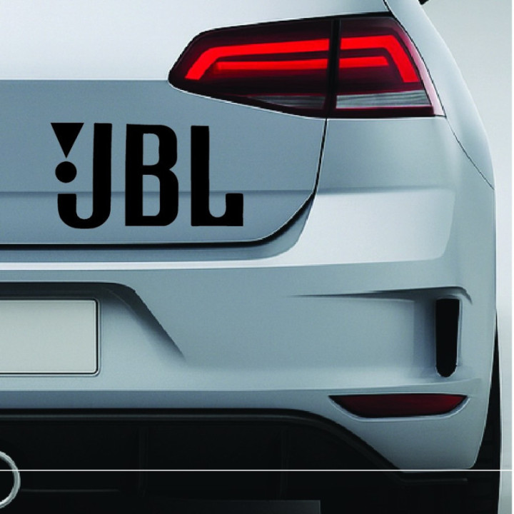 JBL Audio Stickers – Speaker Car Audio Decals (2-Pack)