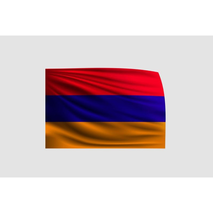 Armenia Flag Style 11 Sticker - DecalsHouse
