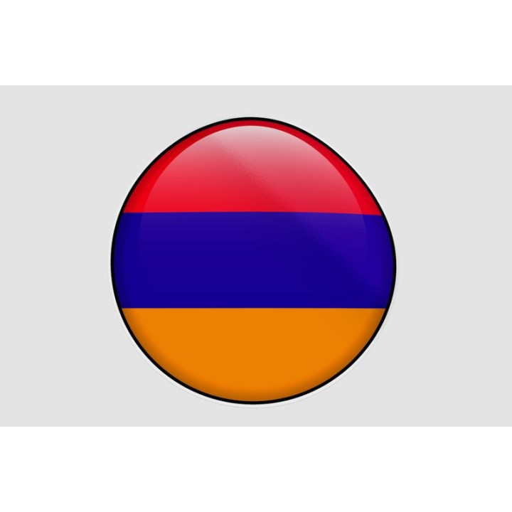 Armenia Flag Style 18 Sticker - DecalsHouse