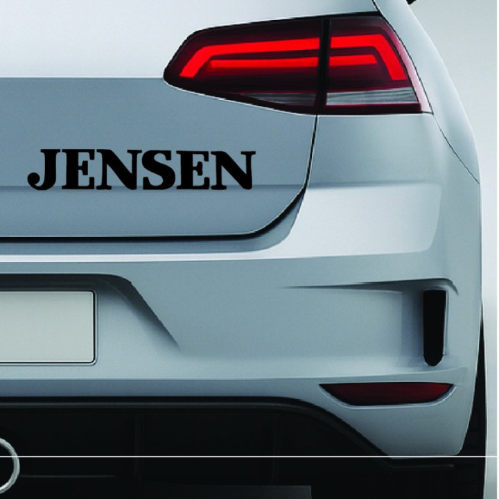 Buy Jensen Audio Vinyl Decal Sticker Online