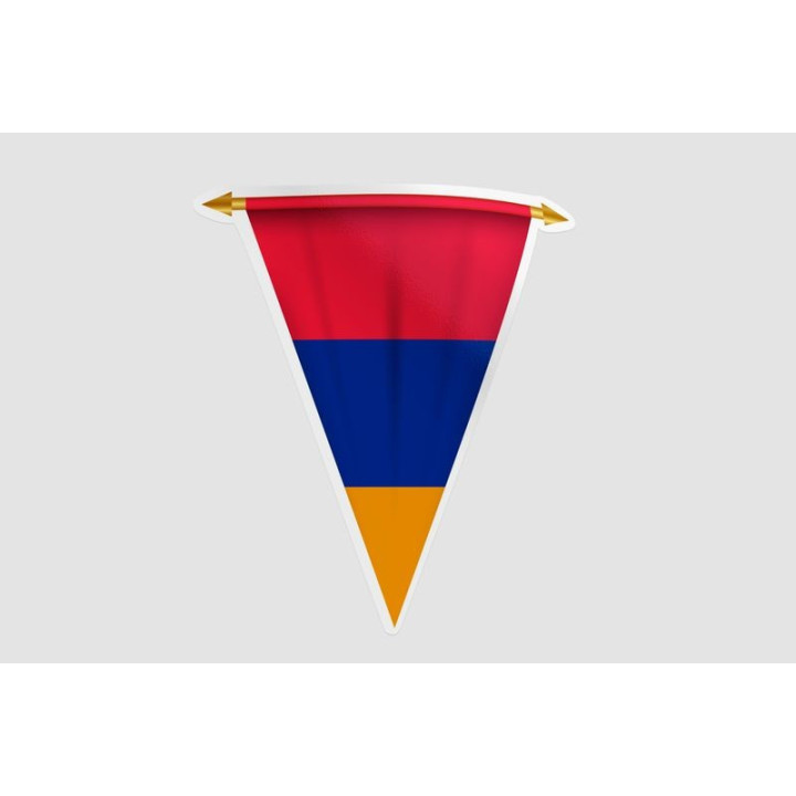 Armenia Flag Style 38 Sticker - DecalsHouse