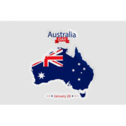 Australia Day Style 9 Sticker - DecalsHouse