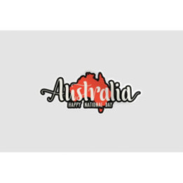 Australia Happy National Day Sticker - DecalsHouse