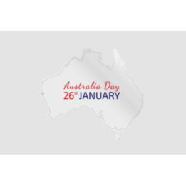 Australia Map Style 3 Sticker - DecalsHouse
